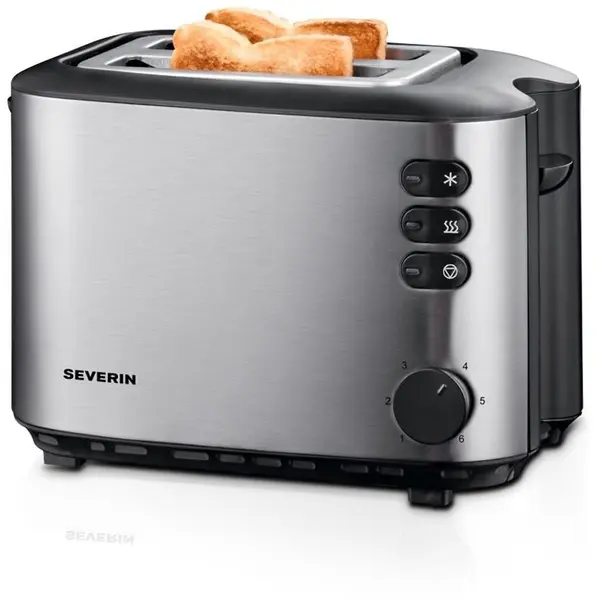 SEVERIN Toasting Severin AT 2514, 850 W, 2 felii, Inox