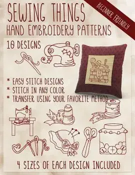 Sewing Things Hand Embroidery Patterns, Paperback/Stitchx Embroidery