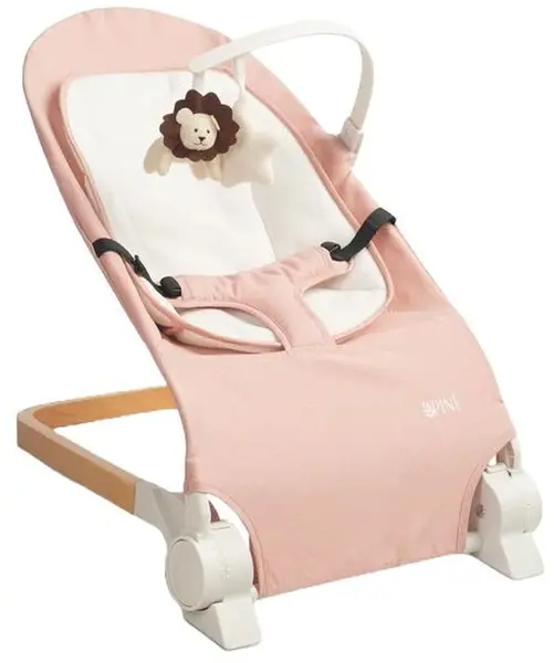 Șezlong pentru bebeluși Caretero - Pine, roz
