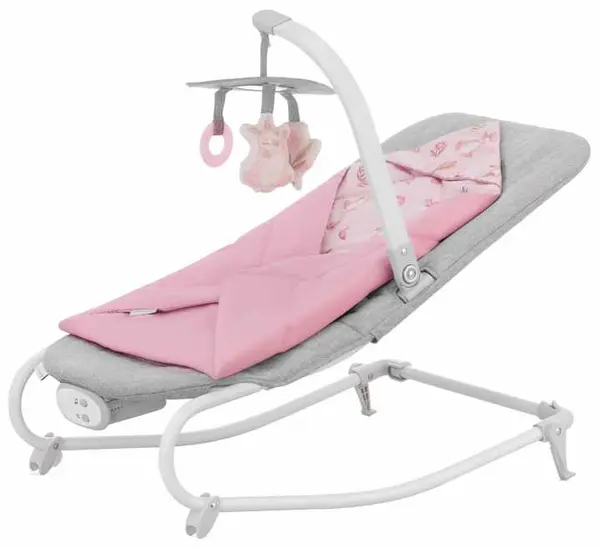 Sezlong pentru bebeluși KinderKraft - Felio 2, roz