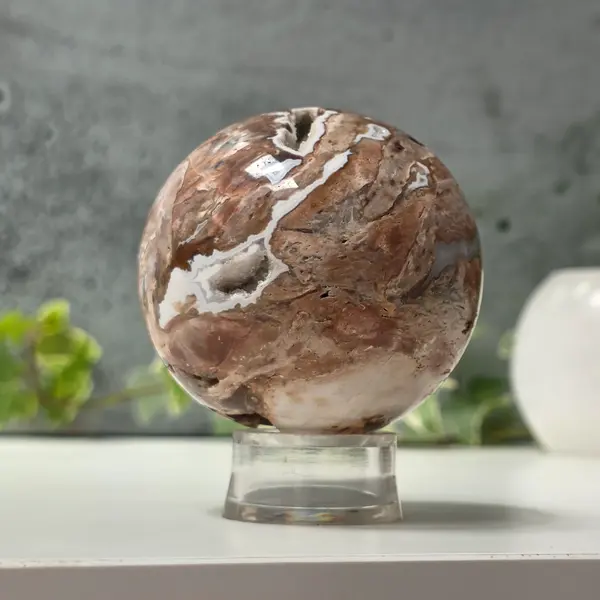 Sfera agat Crazy Lace | Model 9