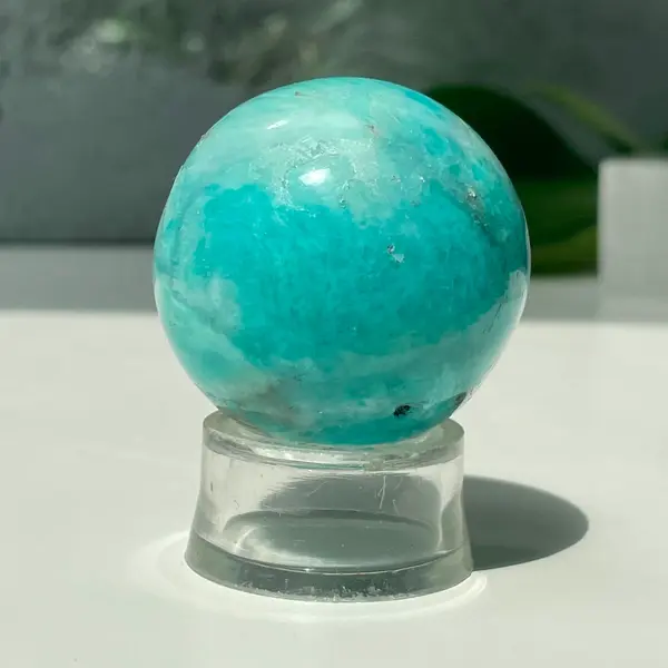Sfera amazonit din Madagascar model 3