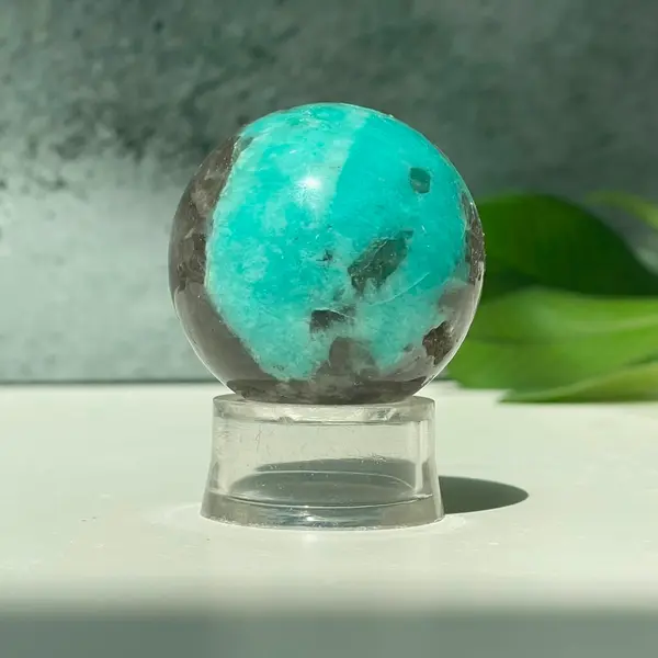Sfera amazonit din Madagascar model 8