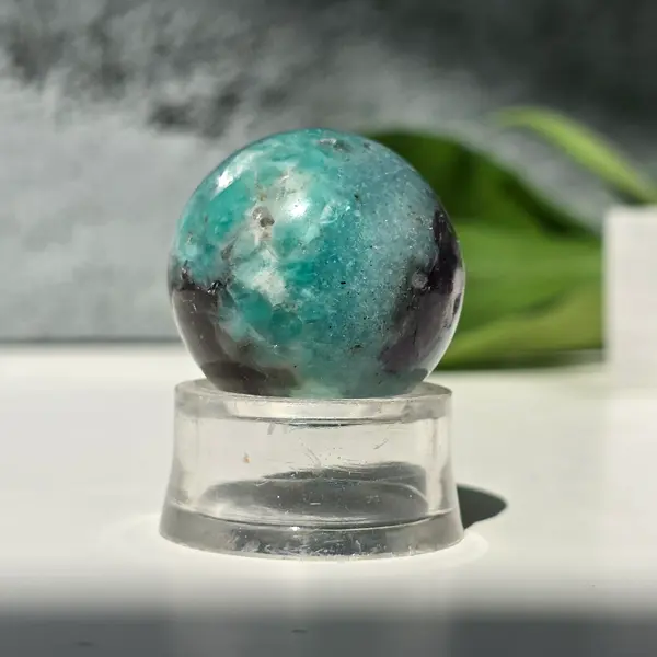 Sfera amazonit din Madagascar model 9