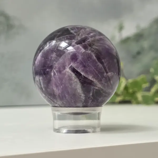 Sfera ametist chevron m5