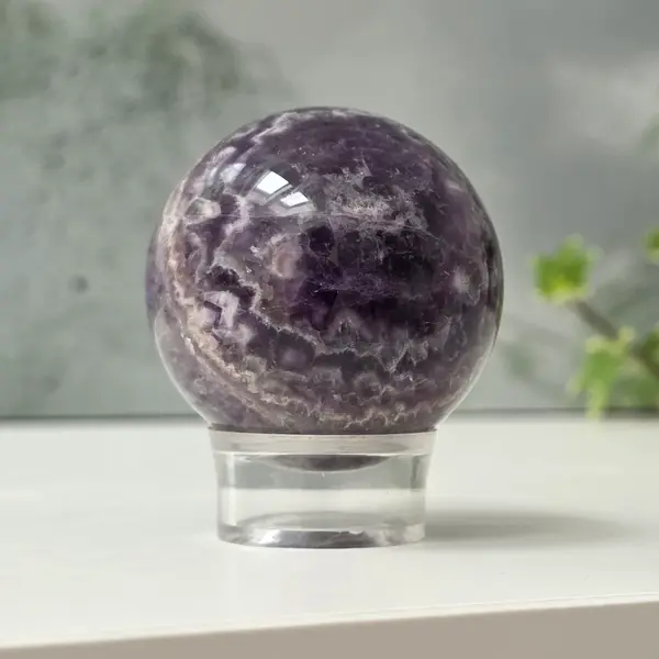 Sfera ametist chevron | Model 3