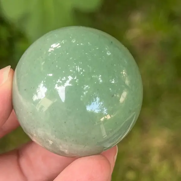 Sfera aventurin verde | Model 2
