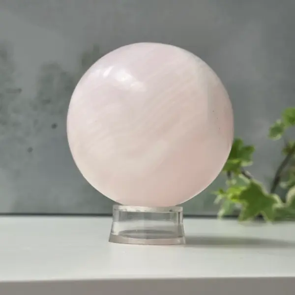 Sfera calcit Mangano din Pakistan model 2