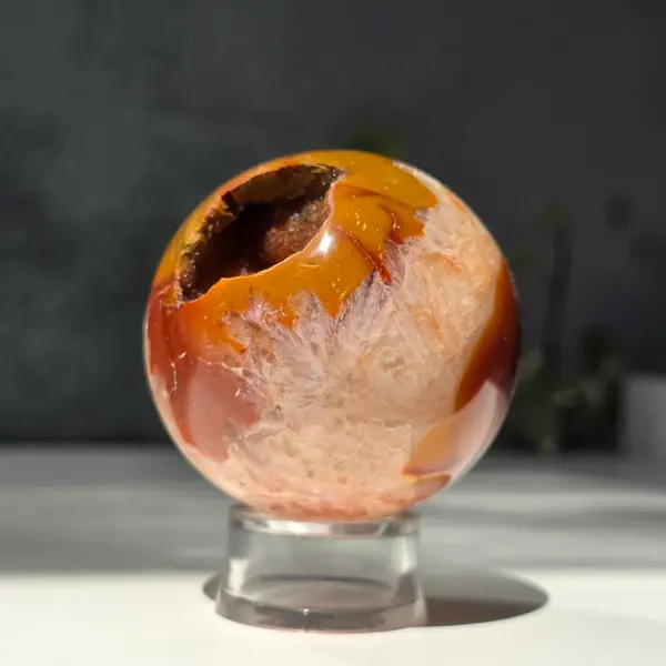 Sfera carneol Madagascar model 3