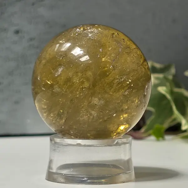 Sfera citrin Brazilia calitate AAA model 5