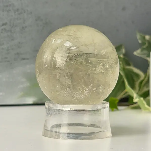 Sfera citrin Brazilia calitate AB | Model 1