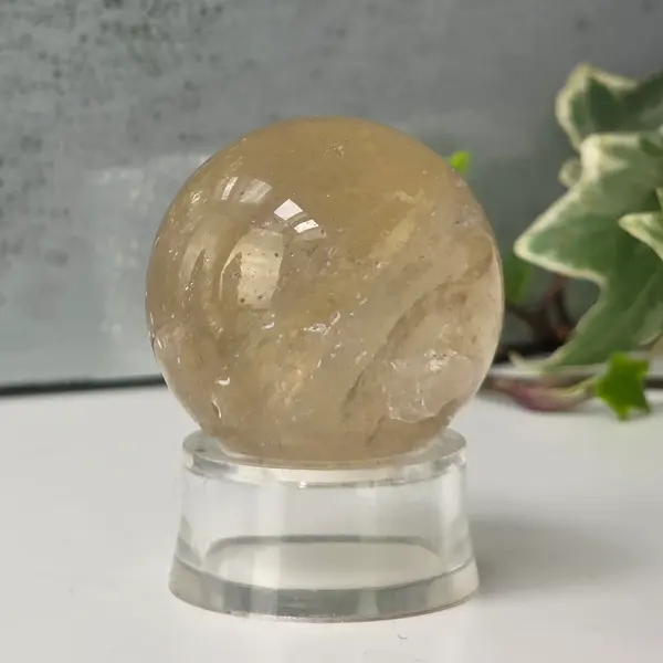 Sfera citrin Brazilia calitate AB | Model 7