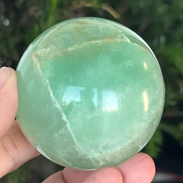 Sfera fluorit verde | model 4