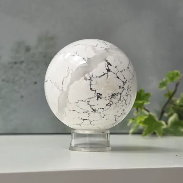 Sfera howlit alb model L4