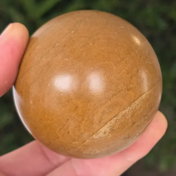 Sfera jasp galben | model 4