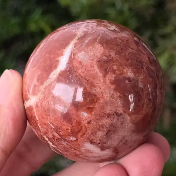 Sfera jasp rosu Pakistan | Model 1