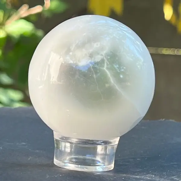 Sfera selenit 6 cm model 2