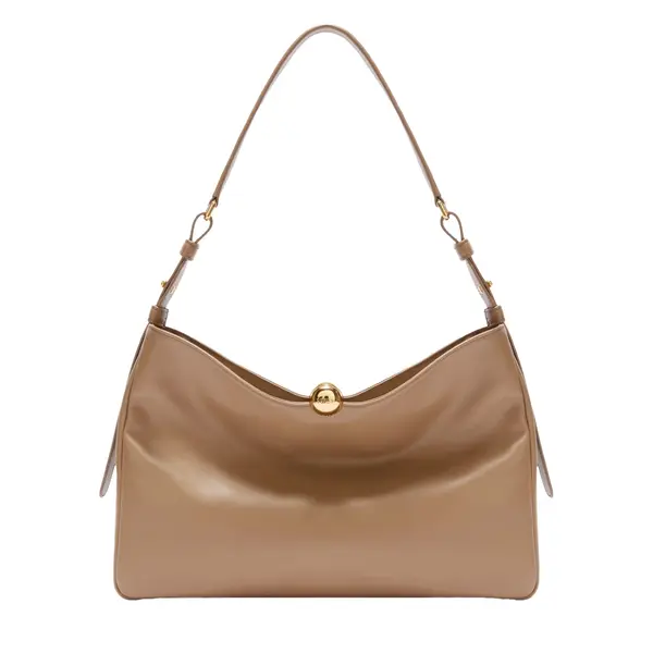 Sfera soft l shoulder bag toffee