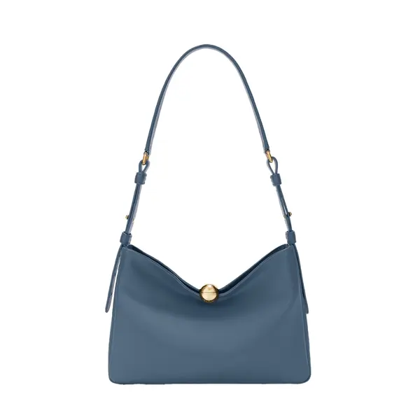 Sfera soft m shoulder bag grigio blu