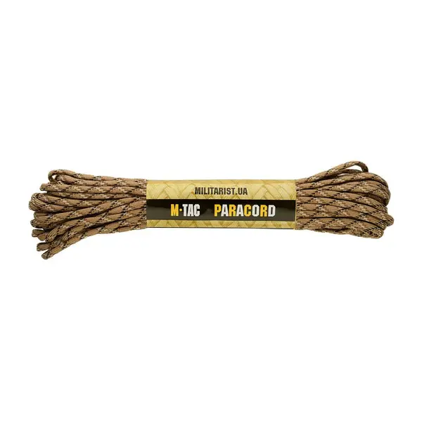 Sfoara paracord 550 type III 15m M-TAC - DESERT CAMO