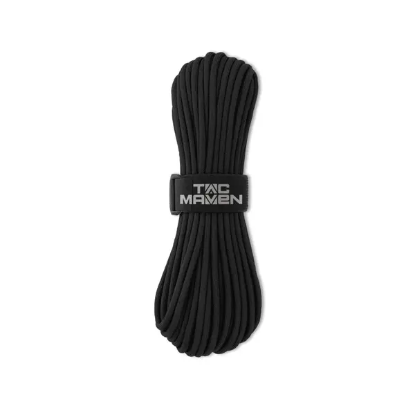 Sfoara tactica Paracord Tac Maven GORDIAN 550 – 30m rezistenta 249 kg - NEGRU