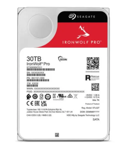 SG HDD 3.5 30TB SATA3 ST30000NT011 SG HDD 3.5 30TB SATA3 ST30000NT011