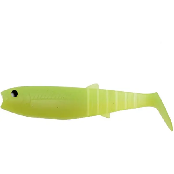 Shad Cannibal Shad 8cm 5G Chartreusse 5buc/blister