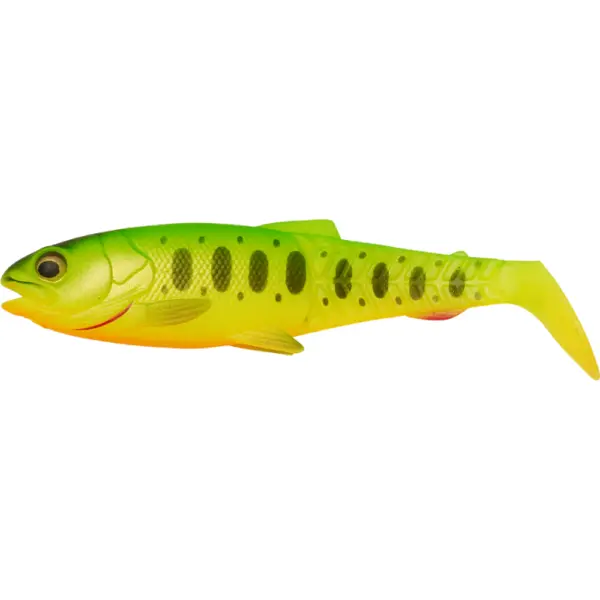 Shad Craft Cannibal Paddletail 6.5cm 4G Firetiger 4buc