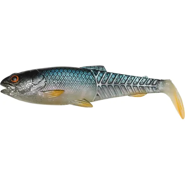Shad Craft Cannibal Paddletail 6.5cm 4G Roach 4buc