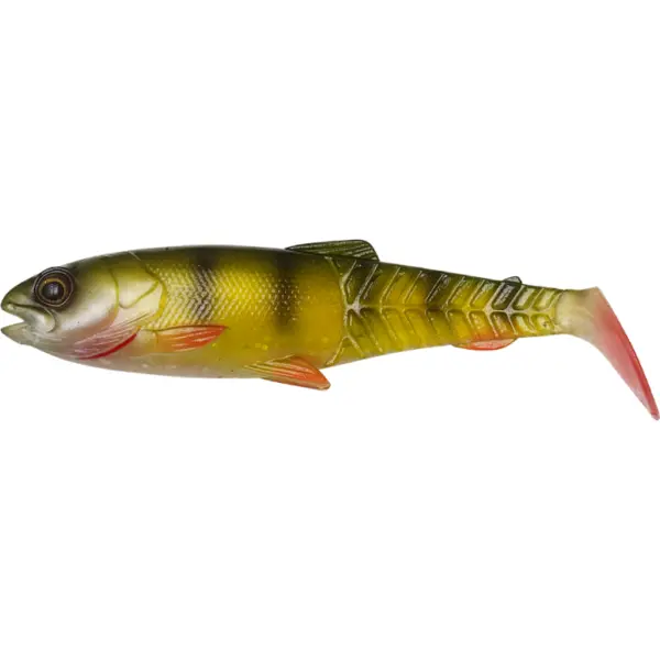 Shad Craft Cannibal Paddletail 8.5cm 7G Perch 4buc