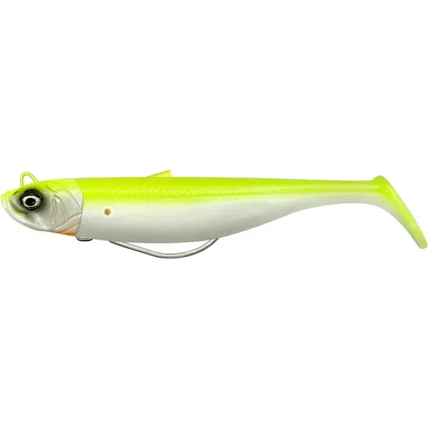 Shad Minnow Weedless 2+1 10cm 16G Lemon Back