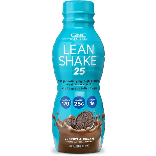 Shake 25 cu Aroma de Biscuiti cu Crema fara Zahar Adaugat Total Lean 414ml
