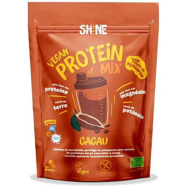 Shake Proteic cu Cacao fara Gluten Ecologic/Bio 250g
