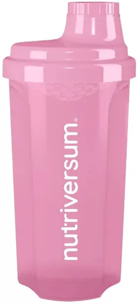 Shaker Nutriversum - 500 ml, roz