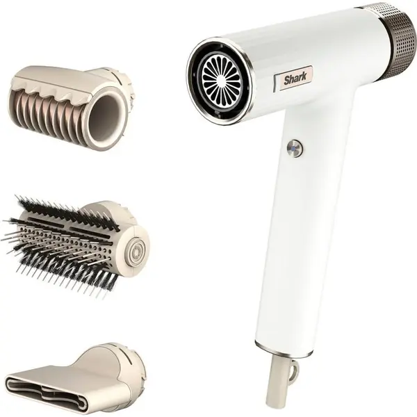 SHARK Uscator de par Shark Speedstyle HD333EU, 220-240v, 1700w, 3 trepte de temperatura, concentrator, alb