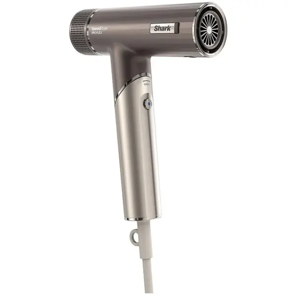 SHARK Uscator de par Shark SpeedStyle Pro Flex 4-in-1 HD542EU, 1750W, 3 trepte flux aer, 4 setari temperatura, functie ionizare, Mokka/Argintiu