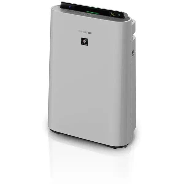 Sharp Purificator de aer cu umidificator Sharp UA-HD50E-L, 4 modele de filtrare, 4 senzori de praf, Plasmacluster Ion Technology, 38m², alb