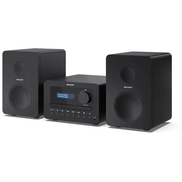 Sharp Sistem audio Sharp XL-B520D(BK) Microsistem Hi-Fi Tokyo 2.0, FM/DAB/DAB+/USB, CD, Bluetooth 5.0, Aux-in, Negru