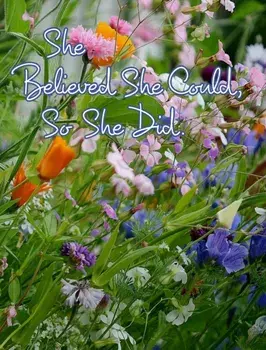 She Believed She Could, So She Did, Hardback/June Bug Journals