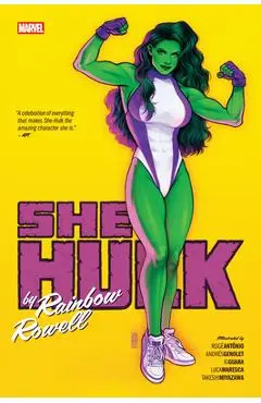 She-Hulk by Rainbow Rowell Omnibus Jen Bartel Cover - Rainbow Rowell