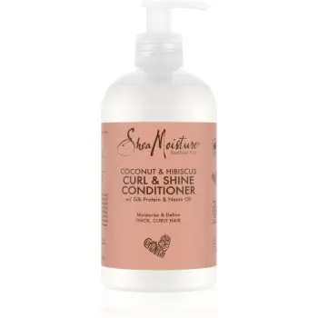 Shea Moisture Coconut & Hibiscus balsam pentru păr creț