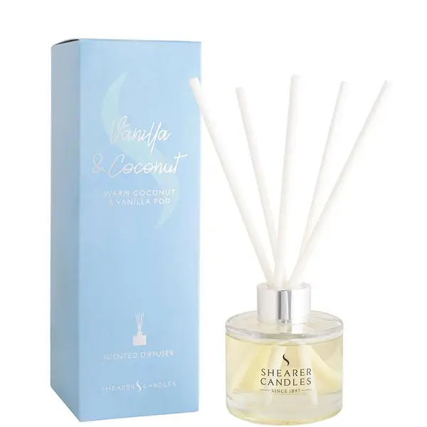 Shearer Candles Vanilla and Coconut Diffuser in Gift Box 100ml