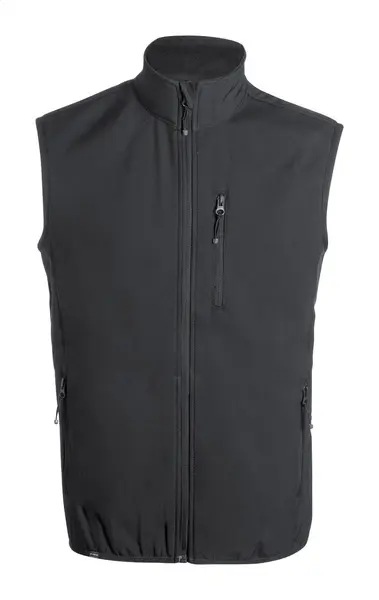 Shelles Vestă softshell RPET - negru