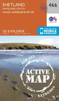 Shetland - Mainland South. September 2015 ed, Sheet Map/Ordnance Survey