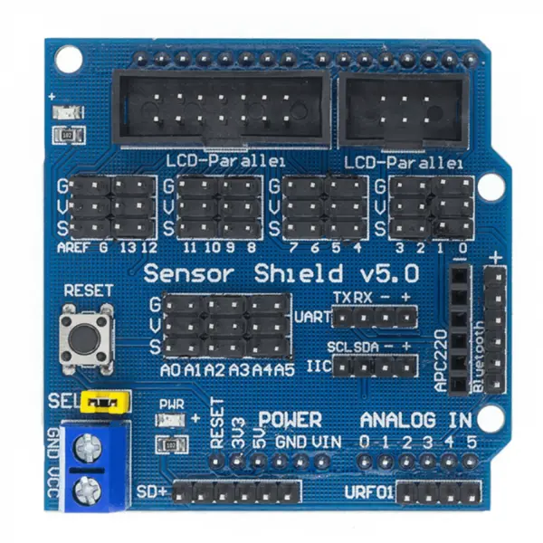 Shield V5 pentru senzori compatibil Arduino Uno R3
