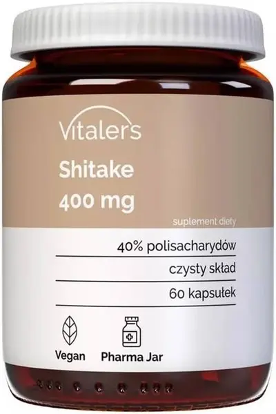 Shiitake, 400 mg, 60 capsule, Vitaler's