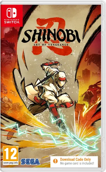 Shinobi: Art of Vengeance - Cod în cutie (Nintendo Switch)