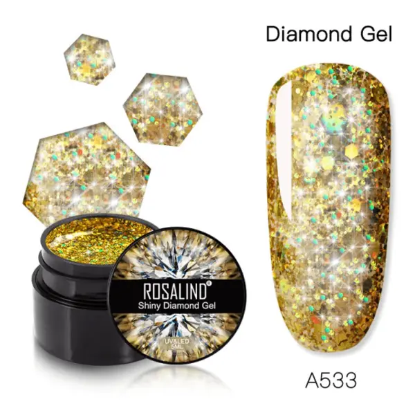 SHINY DIAMOND COLOR GEL A533 - A533 - Everin.ro