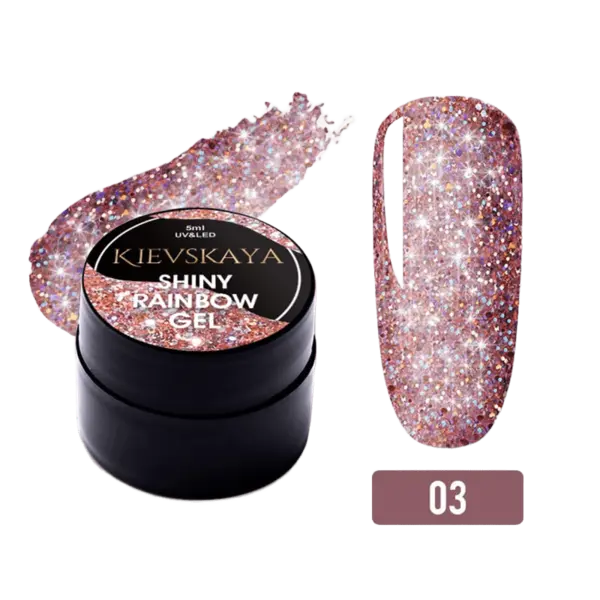 Shiny Rainbow Color gel KIEVSKAYA- 03 - Everin