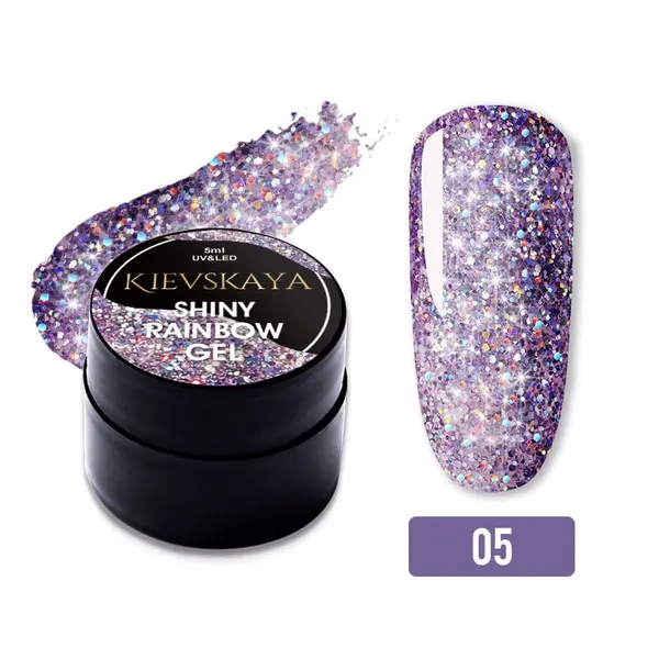 Shiny Rainbow Color gel KIEVSKAYA- 05 - Everin